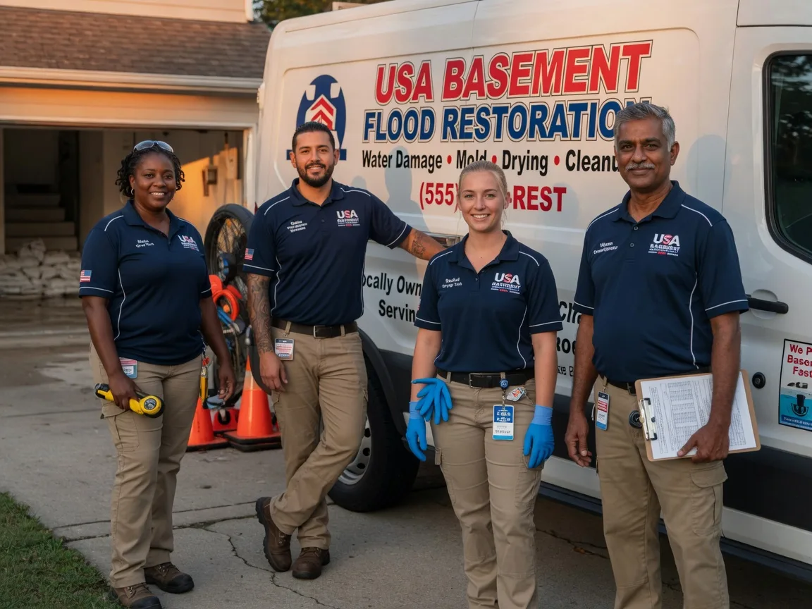 Basement Flood Cleanup company in Doyline, LA