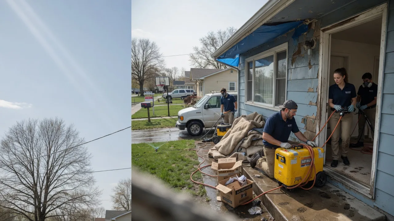 Basement Flood Cleanup in Doyline, LA near me